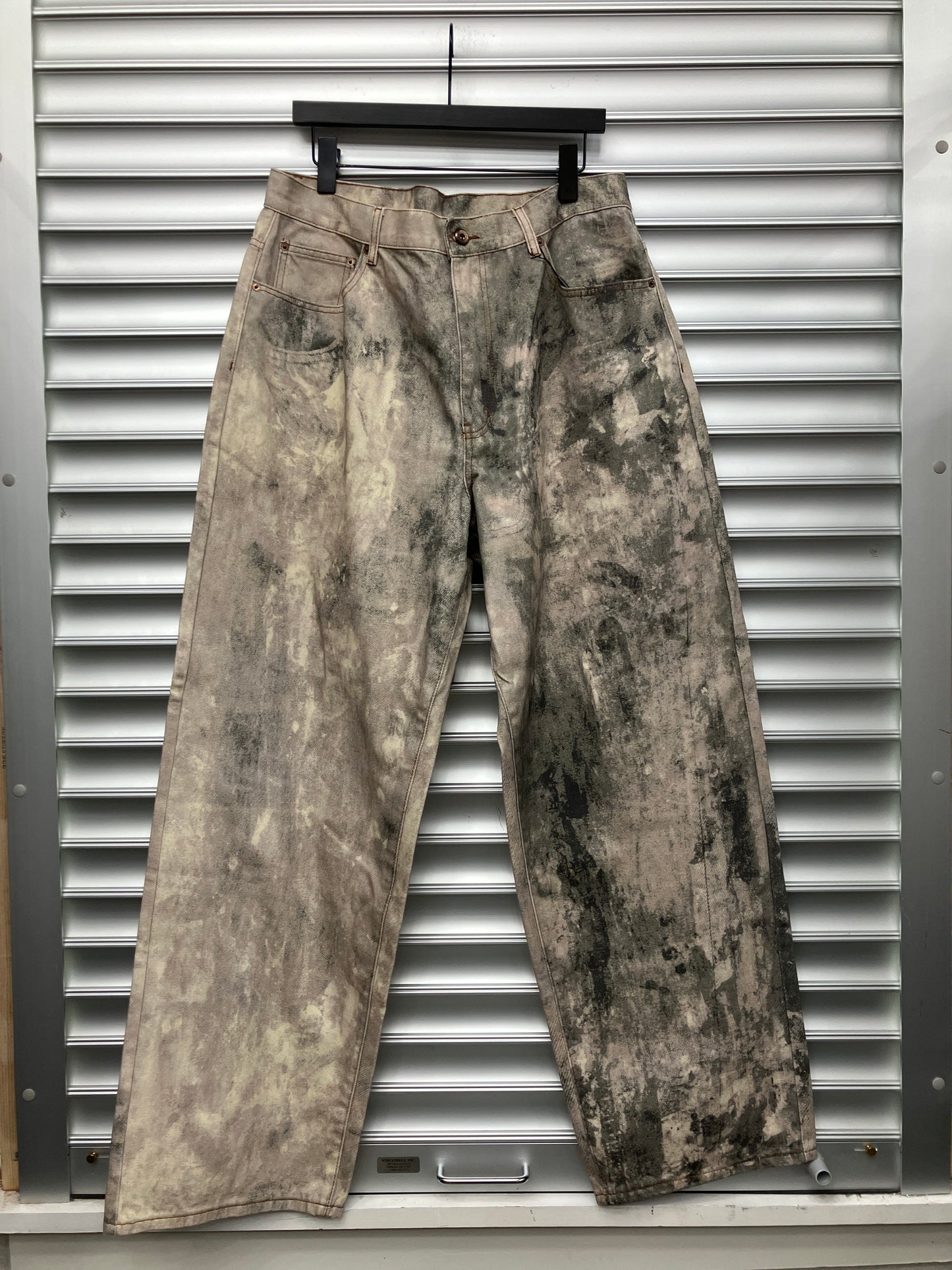 Raspberry Trompe Denim - L