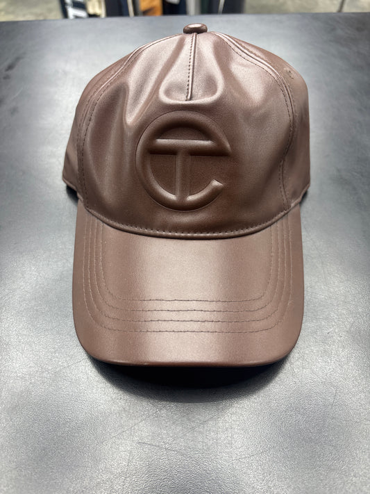 Brown Telfar Leather Hat