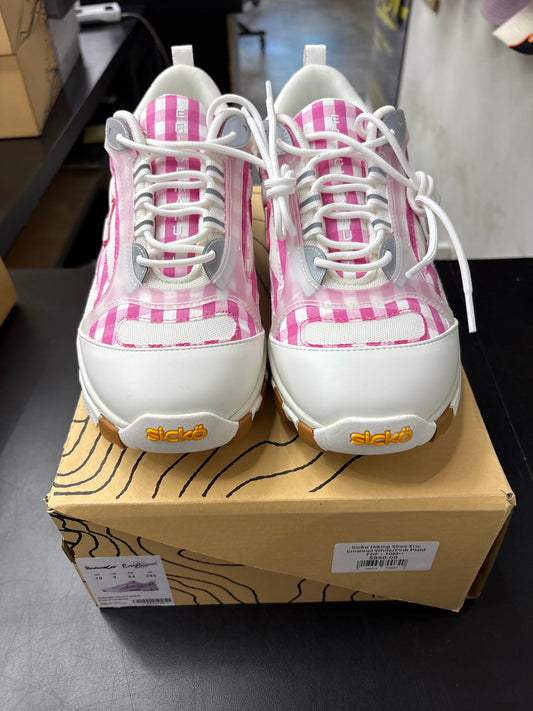 Sicko Hiking Shoe Eric Emanuel White/Pink Plaid FNF - 10M**