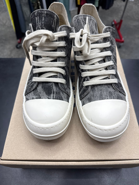 Rick Owen DRKSHDW Ramone Black Washed Foil (U) - 40(7)