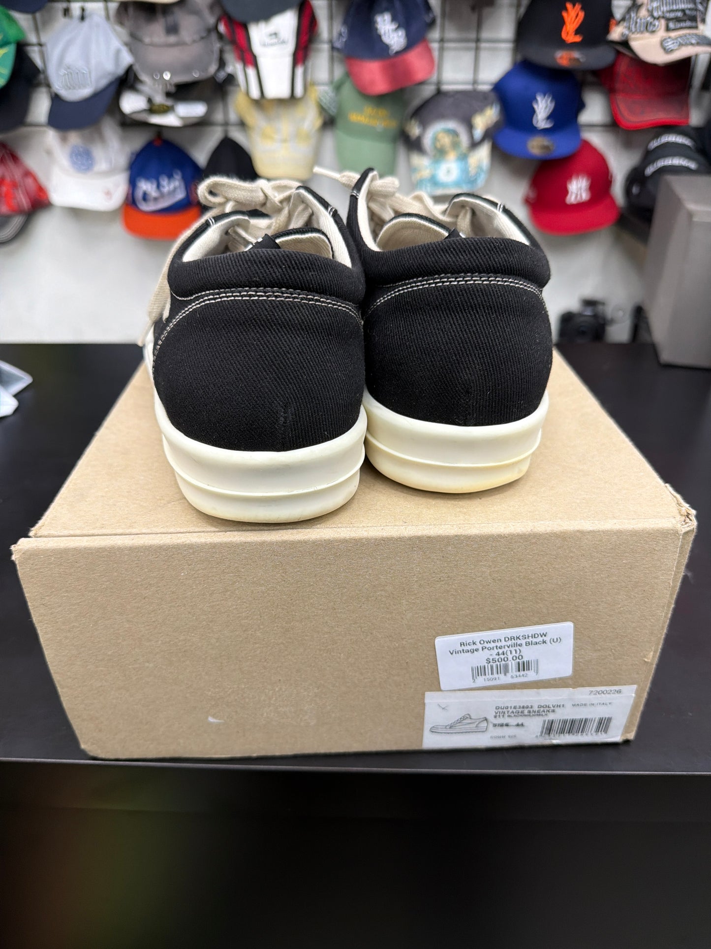 Rick Owen DRKSHDW Vintage Porterville Black (U) - 44(11)