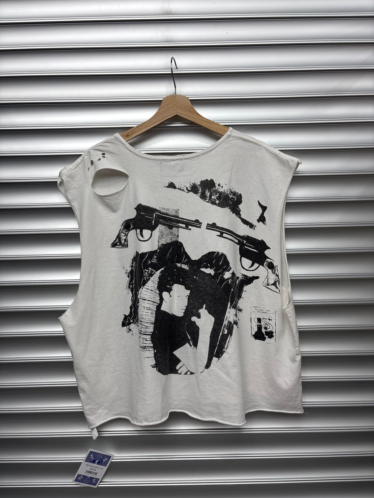 ERD Think Cutoff Tee - XL