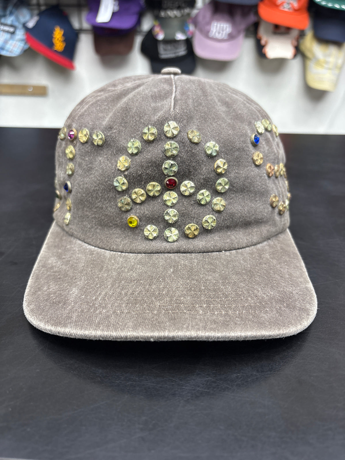 Satoshi Nakamoto Studded Hat**