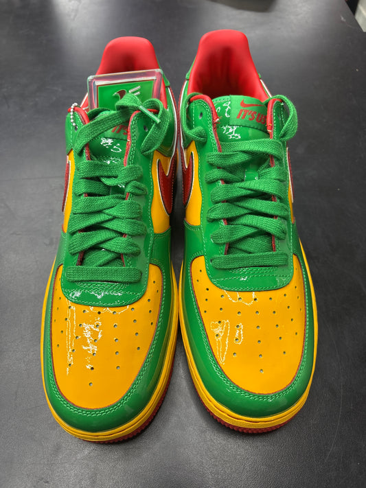 AF1 Concrete Boys Lucky Green - 12M (NB)