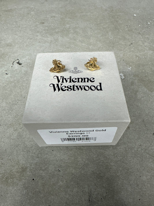 Vivienne Westwood Gold Earrings **