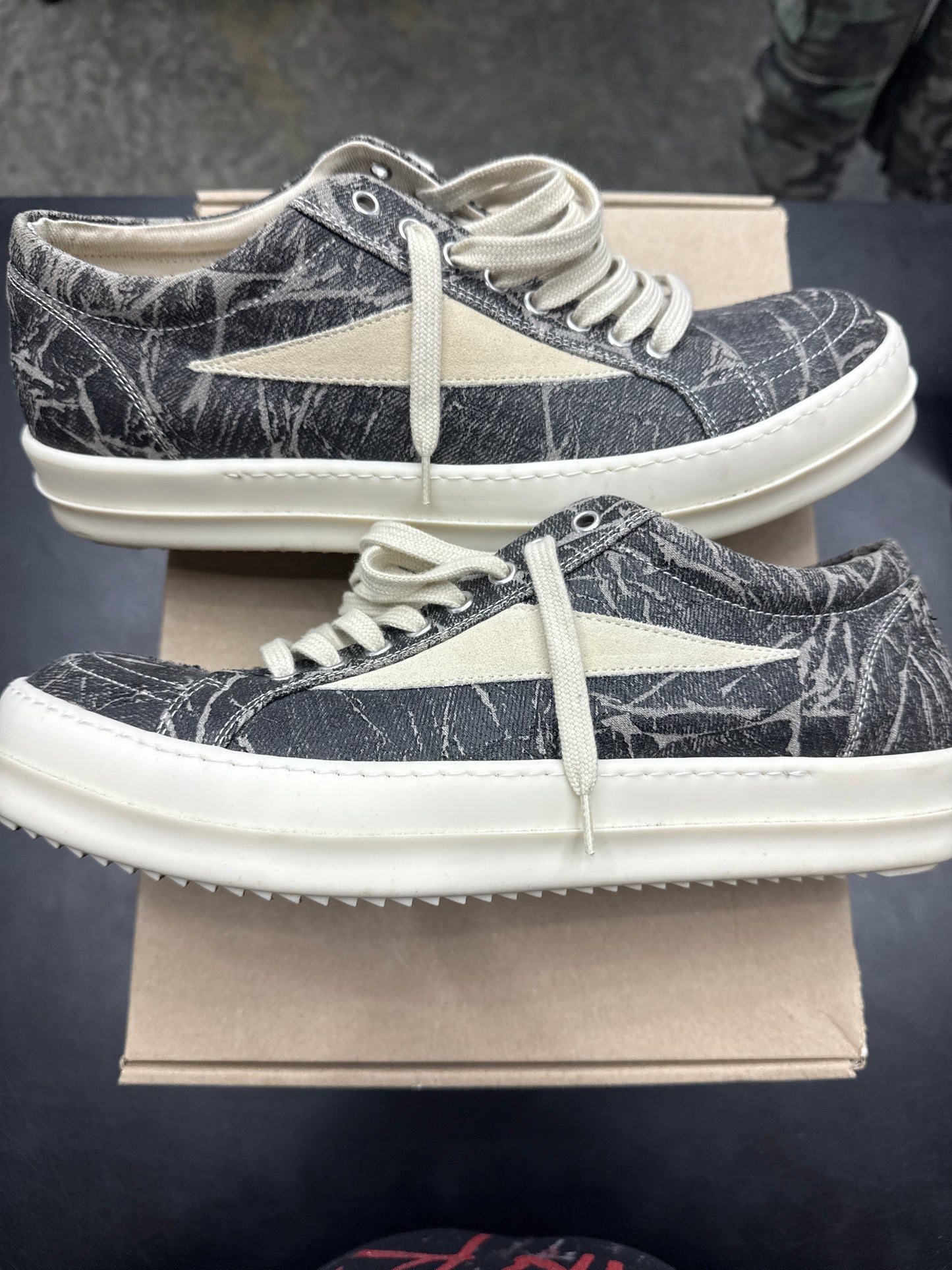 Rick Owen DRKSHDW Vintage Black Washed Foil (U) - 45(12)
