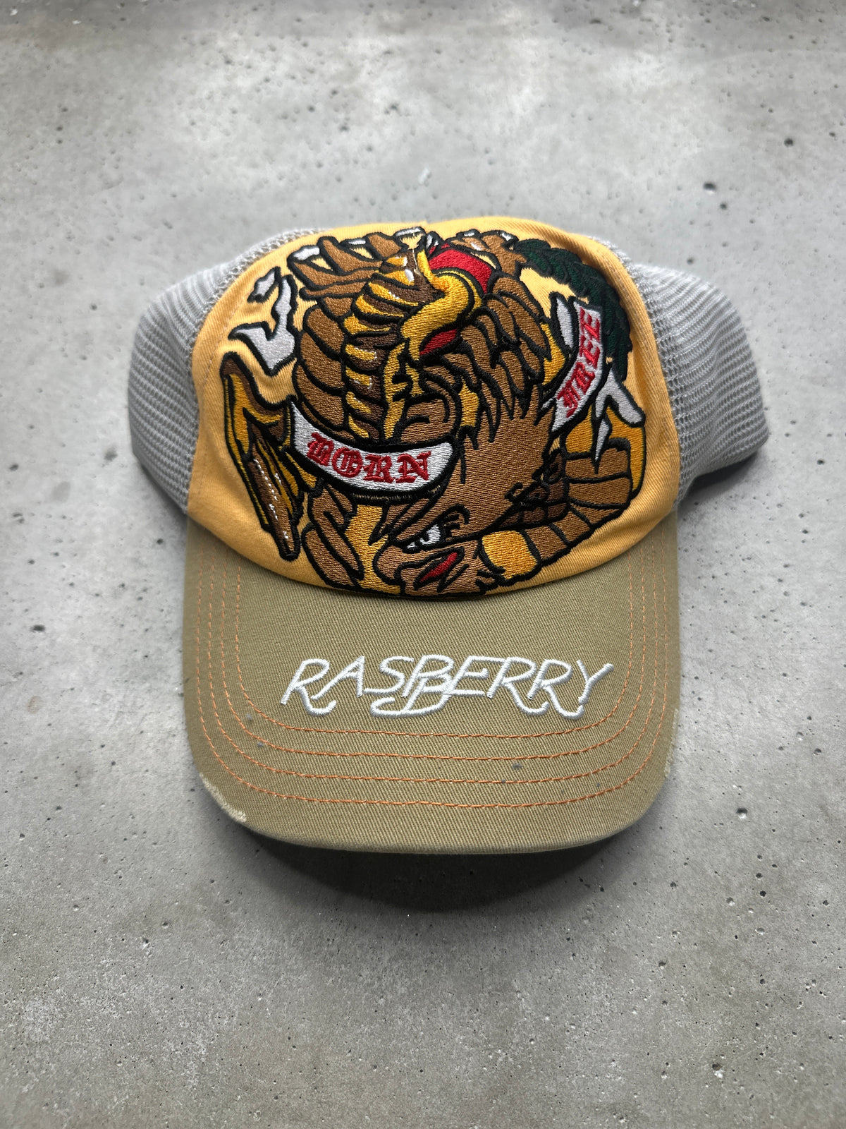 Raspberry Born Free Hat**