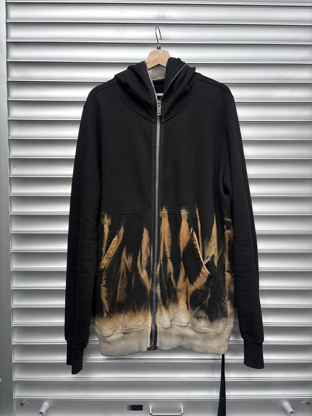 Rick Owens Bleach Gimp Hoodie - M**