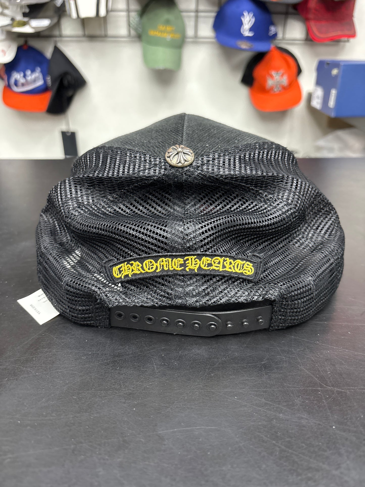 Chrome Heart Gold/Black Courdoury Hat