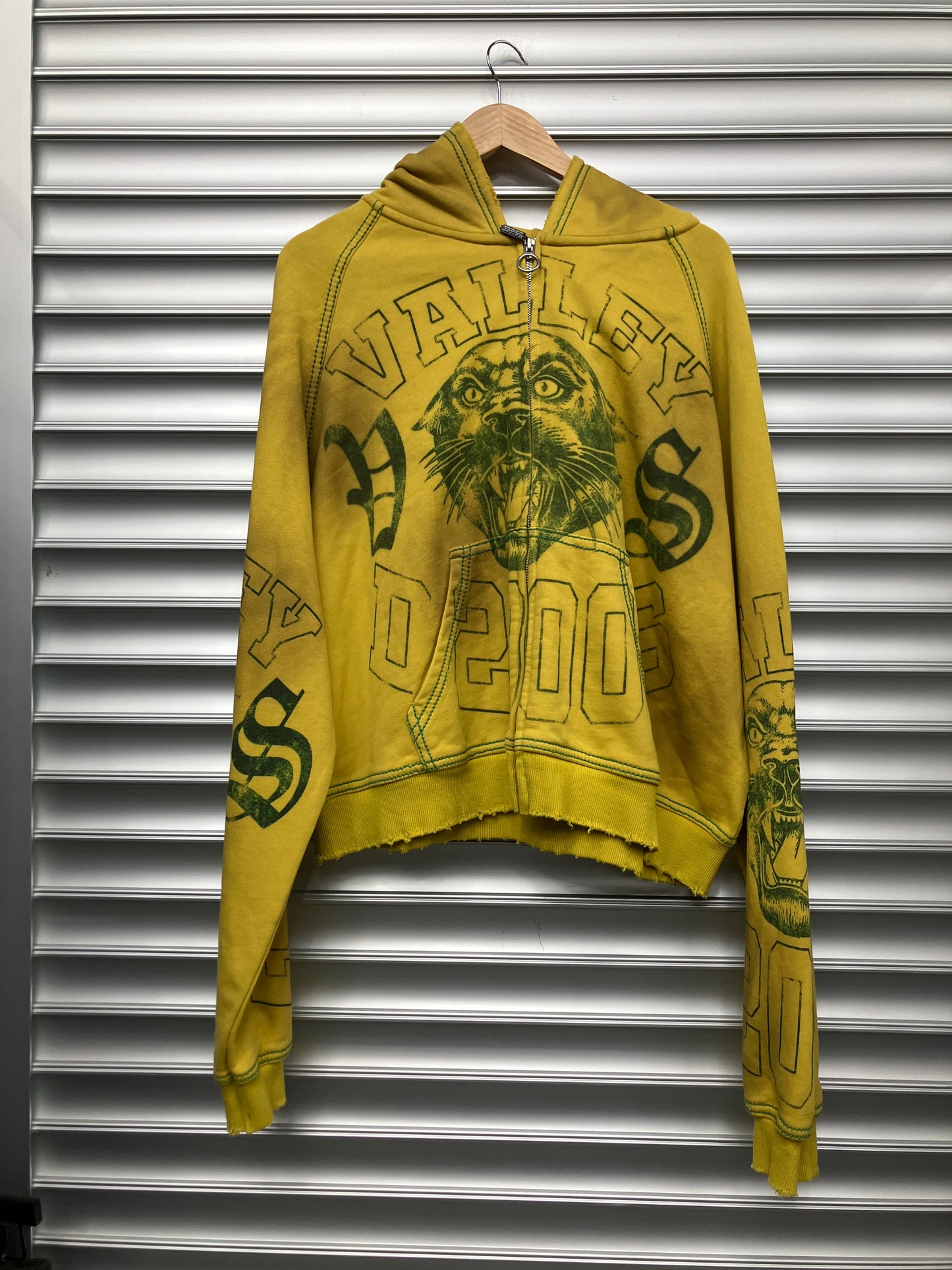 Vale Yellow Panther Hoodie - XL