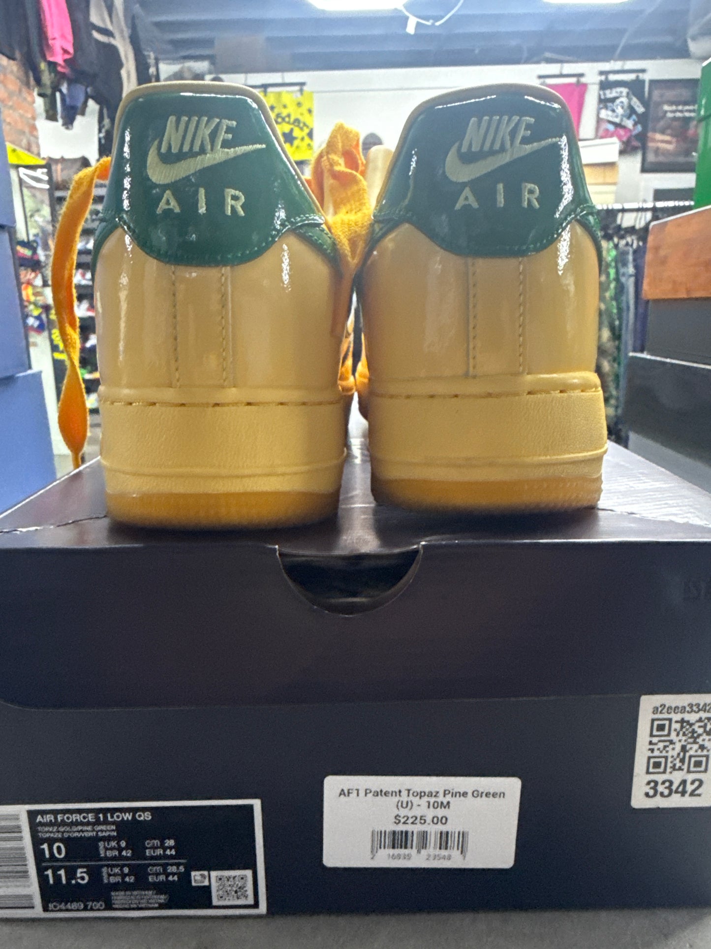 AF1 Patent Topaz Pine Green (U) - 10M