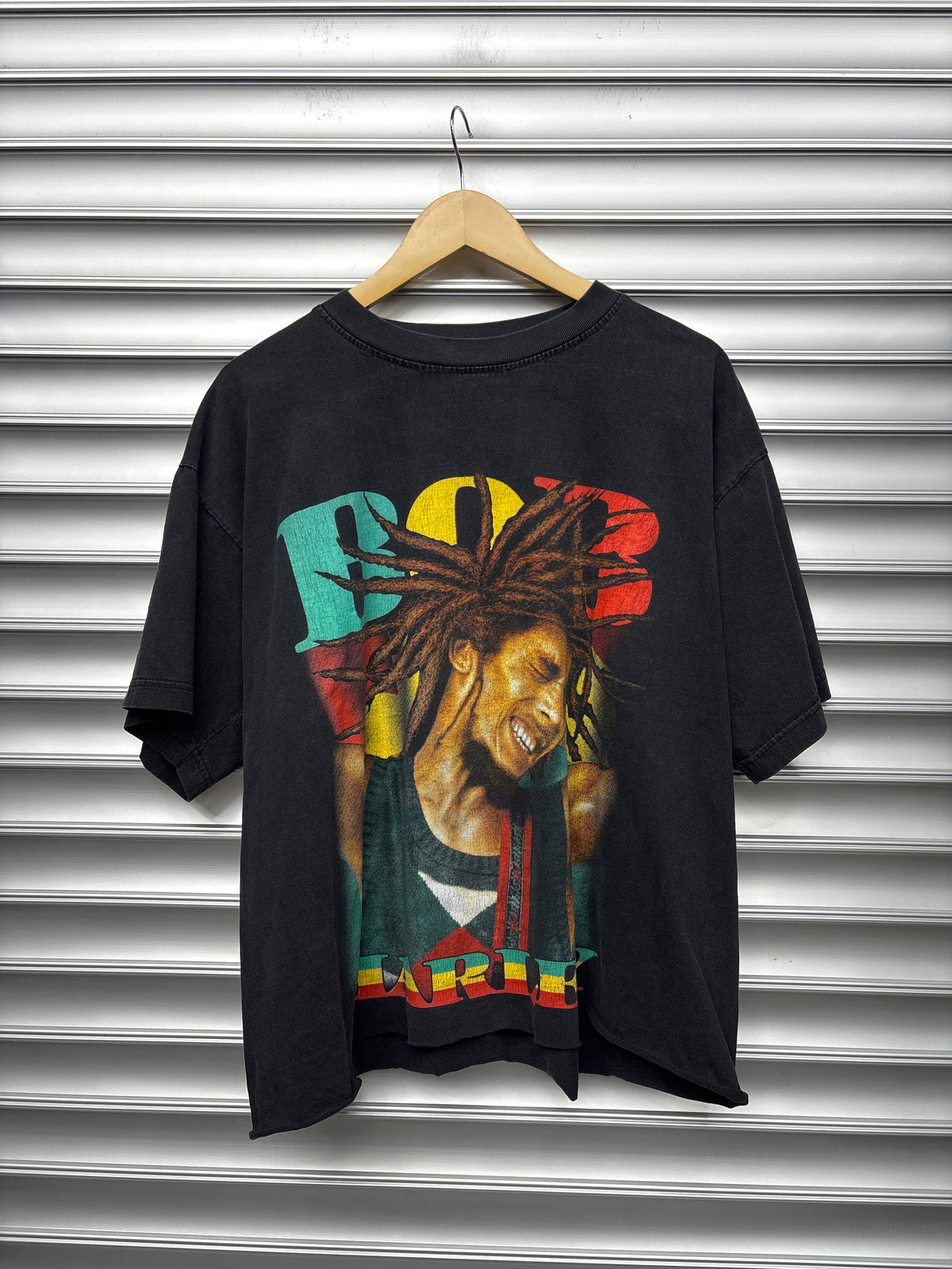 Vintage Bob Marley Bootleg Tee - XL**