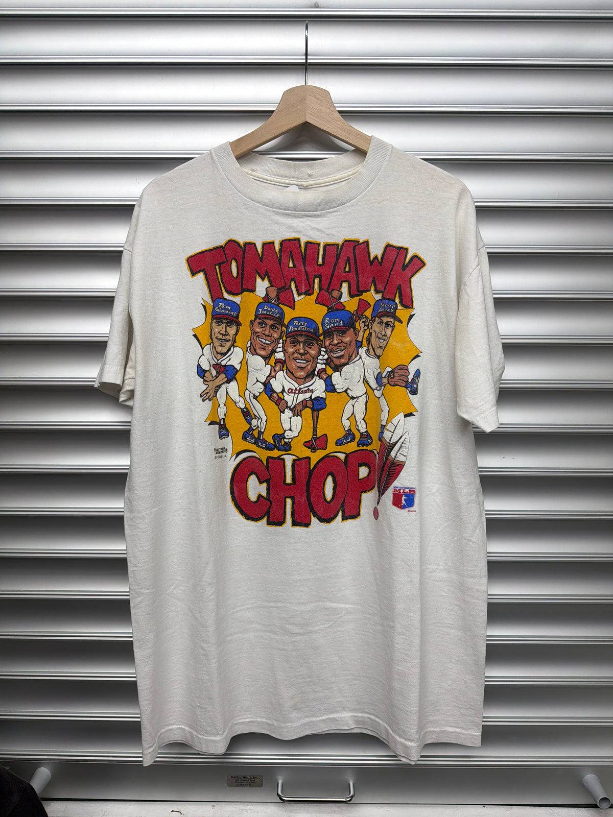 Vintage Braves Tomahawk Tee - XL**