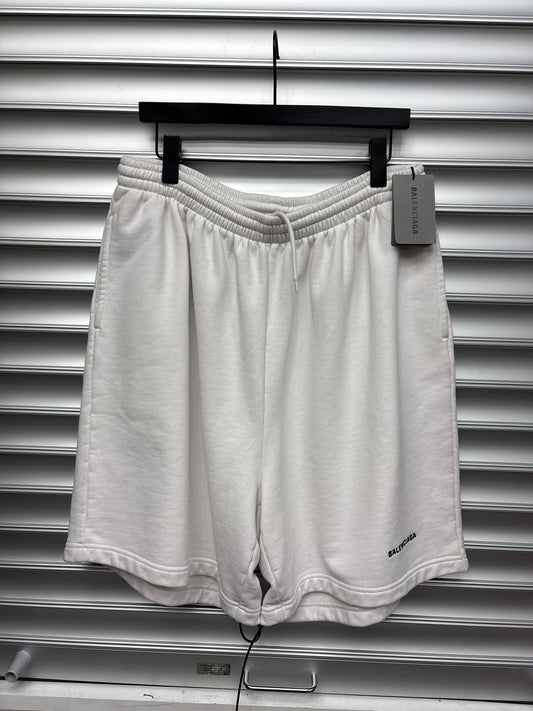 Balenciaga White Shorts - M**