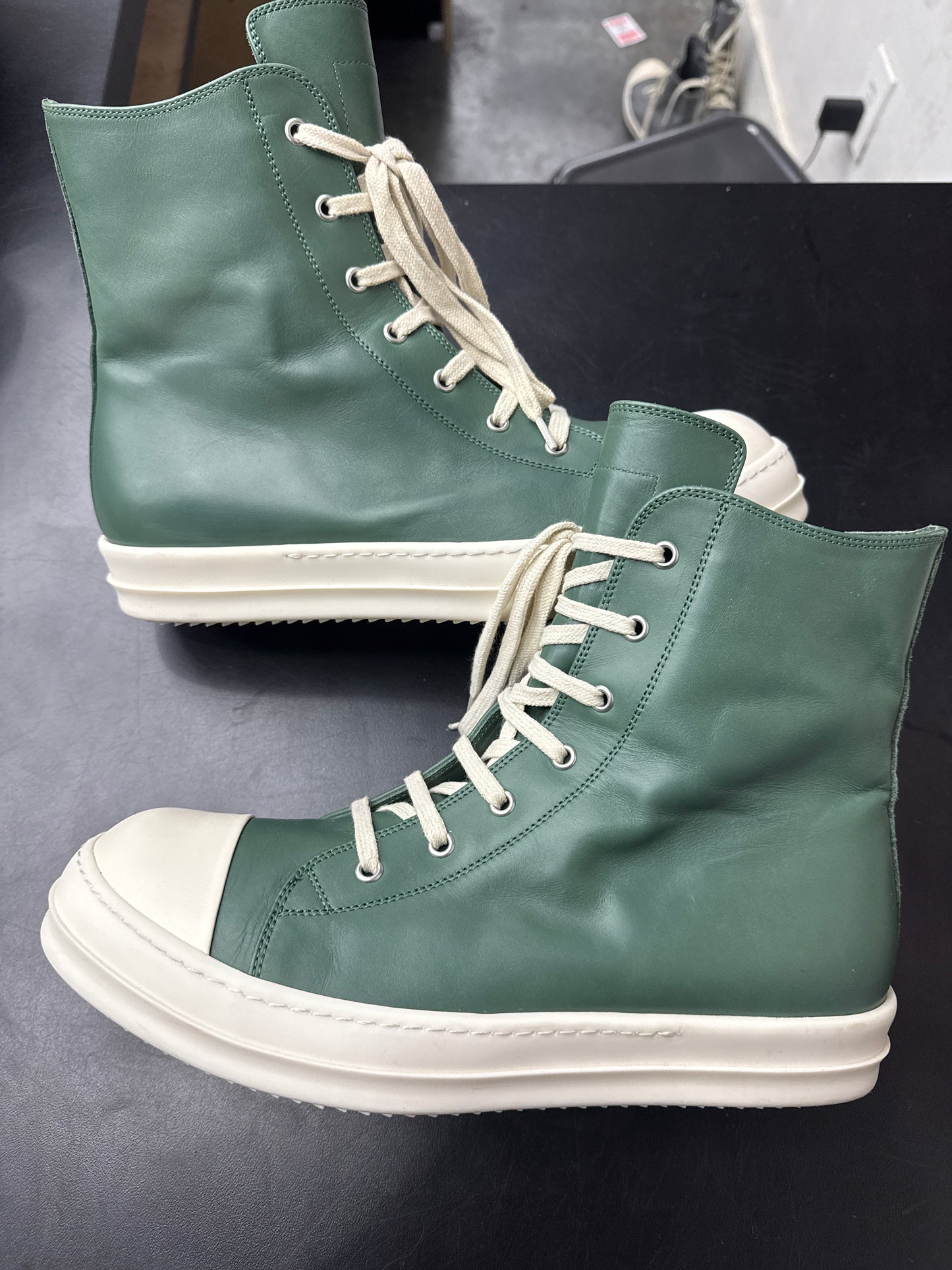 Rick Owen Ramone High Green (U) - 44(11) (NB)