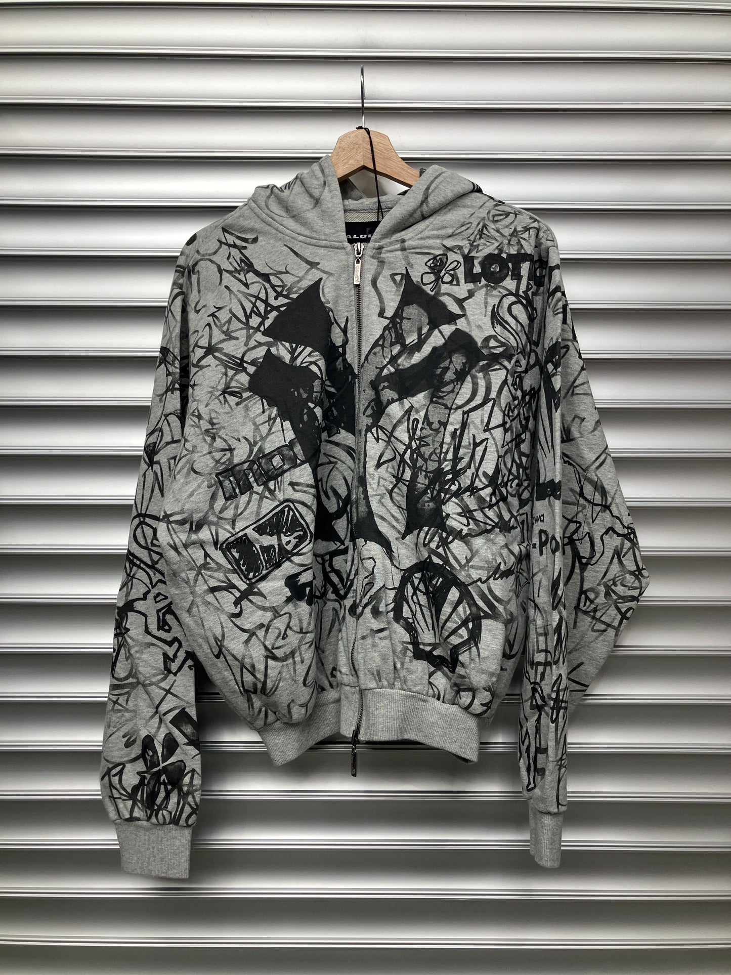 Mowalola All Over Zip Up - Small