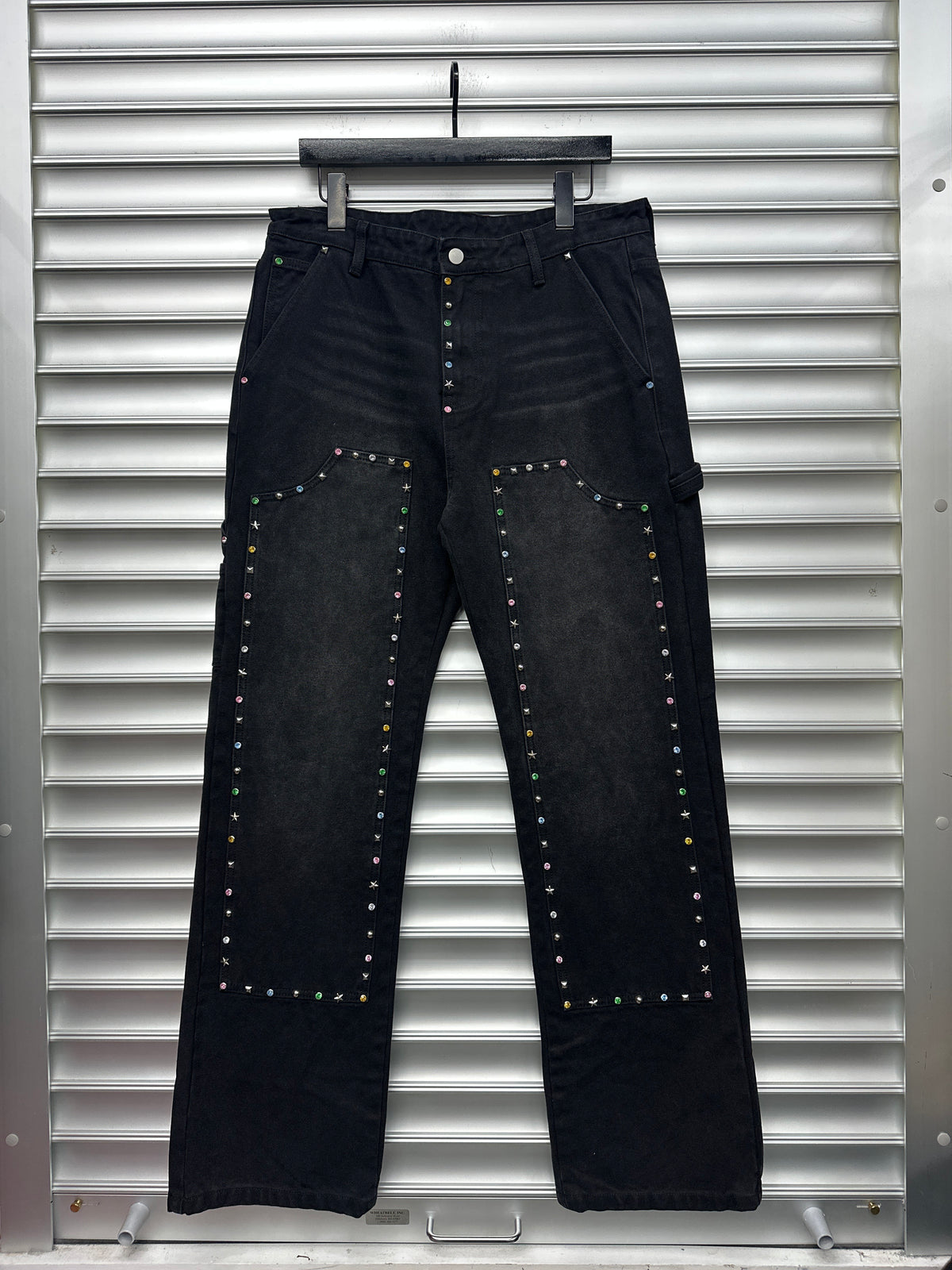 Vincent Corp X 4AM Rhinestone Denim - M**