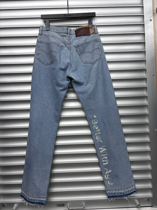 Better With Age Painted Denim - 30