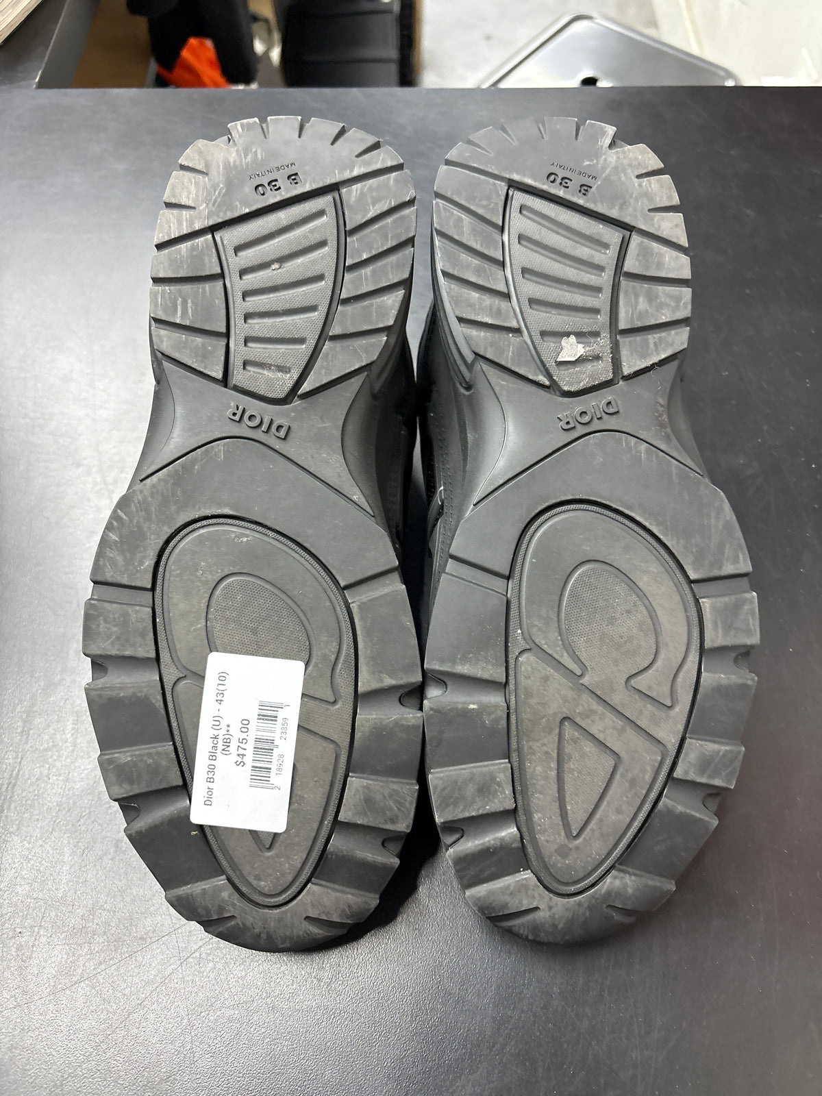 Dior B30 Black (U) - 43(10) (NB)**