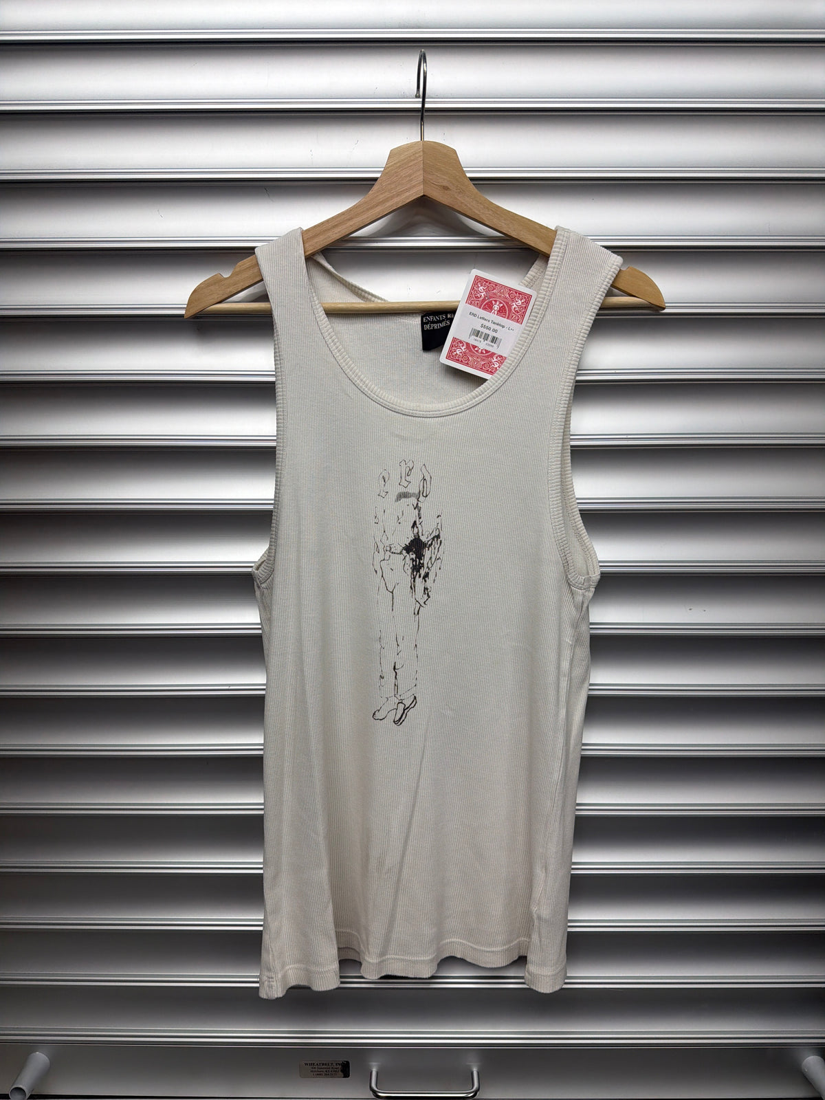 ERD Letters Tanktop - L**