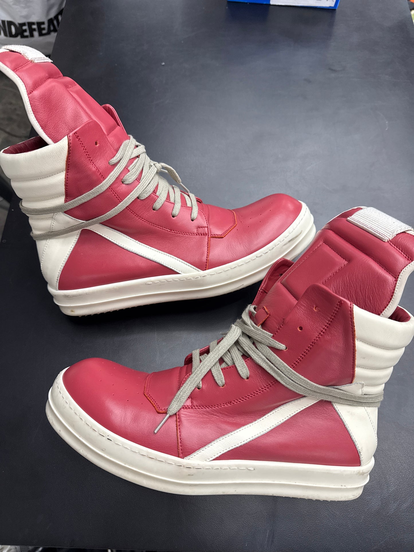 Rick Owen Geobasket Rose Red (U) - 42.5 (NB)
