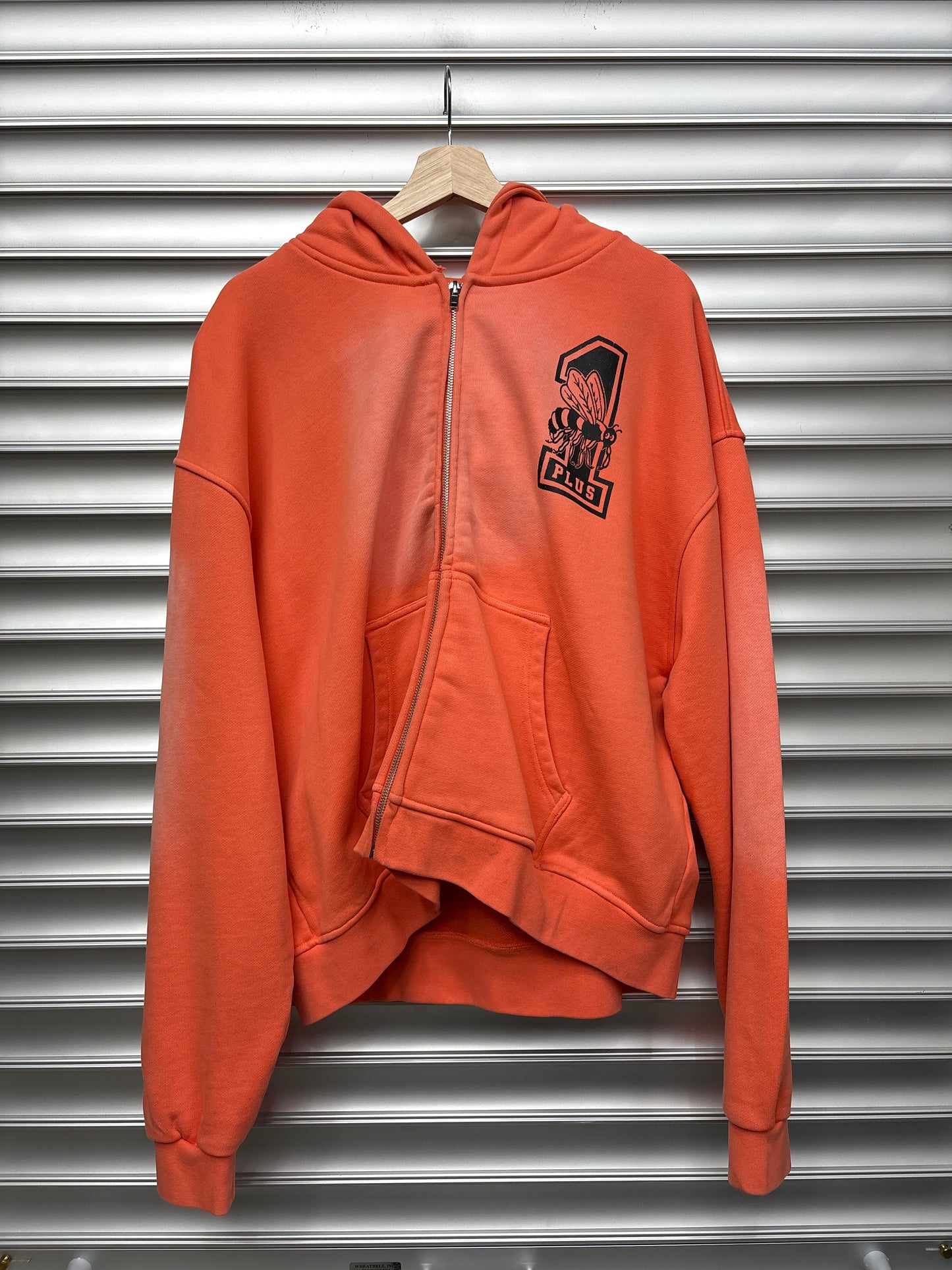 Plus One Orange Hoodie - L