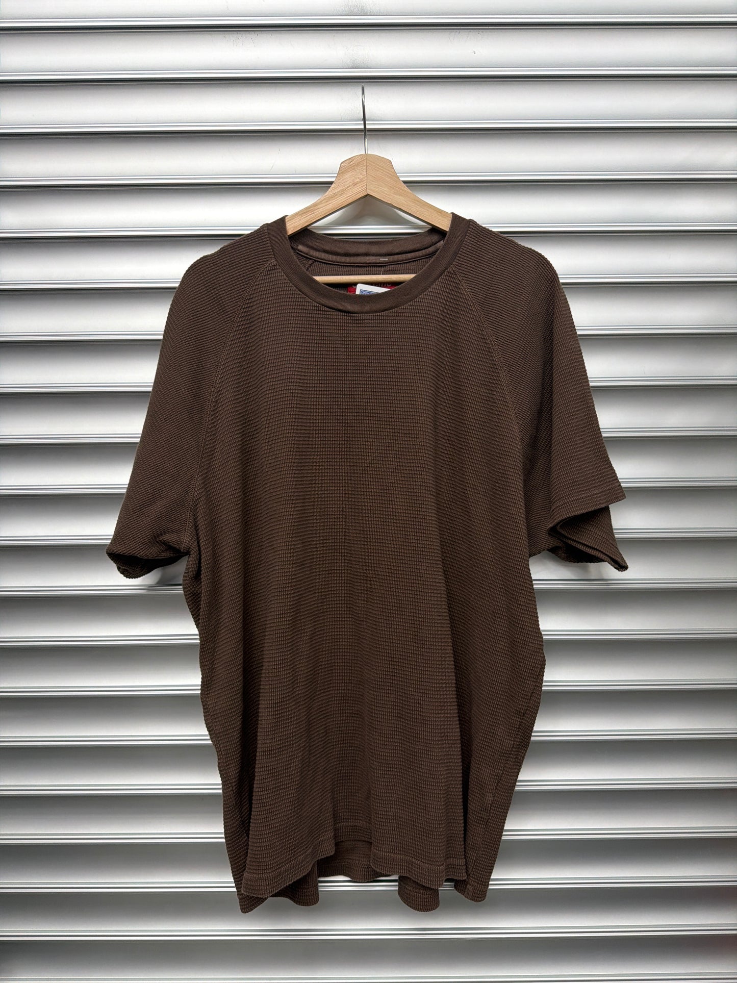Supreme Brown Thermal Tee - L