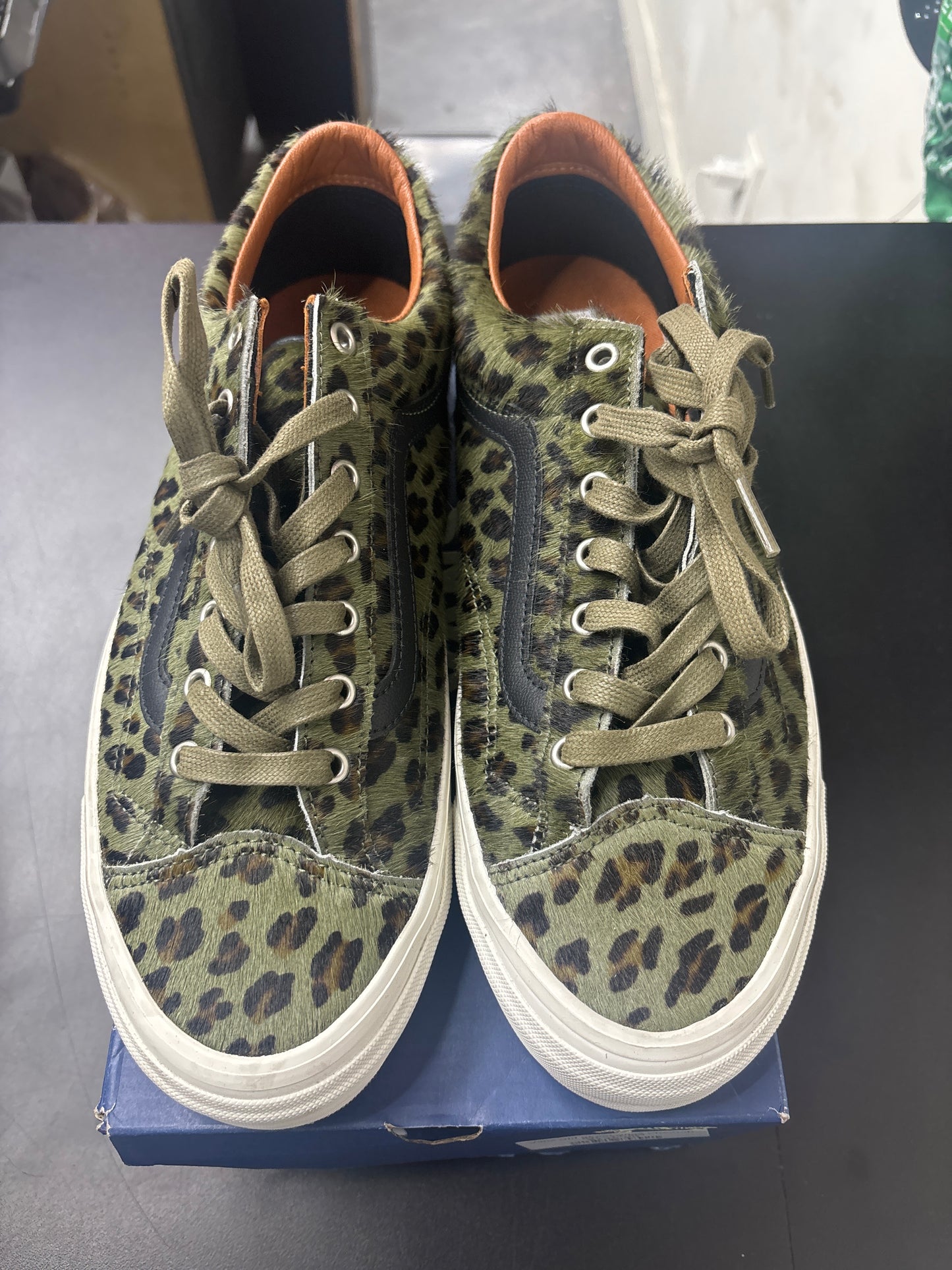 Vans Old Skool Olive Cheetah (U) - 11.5M