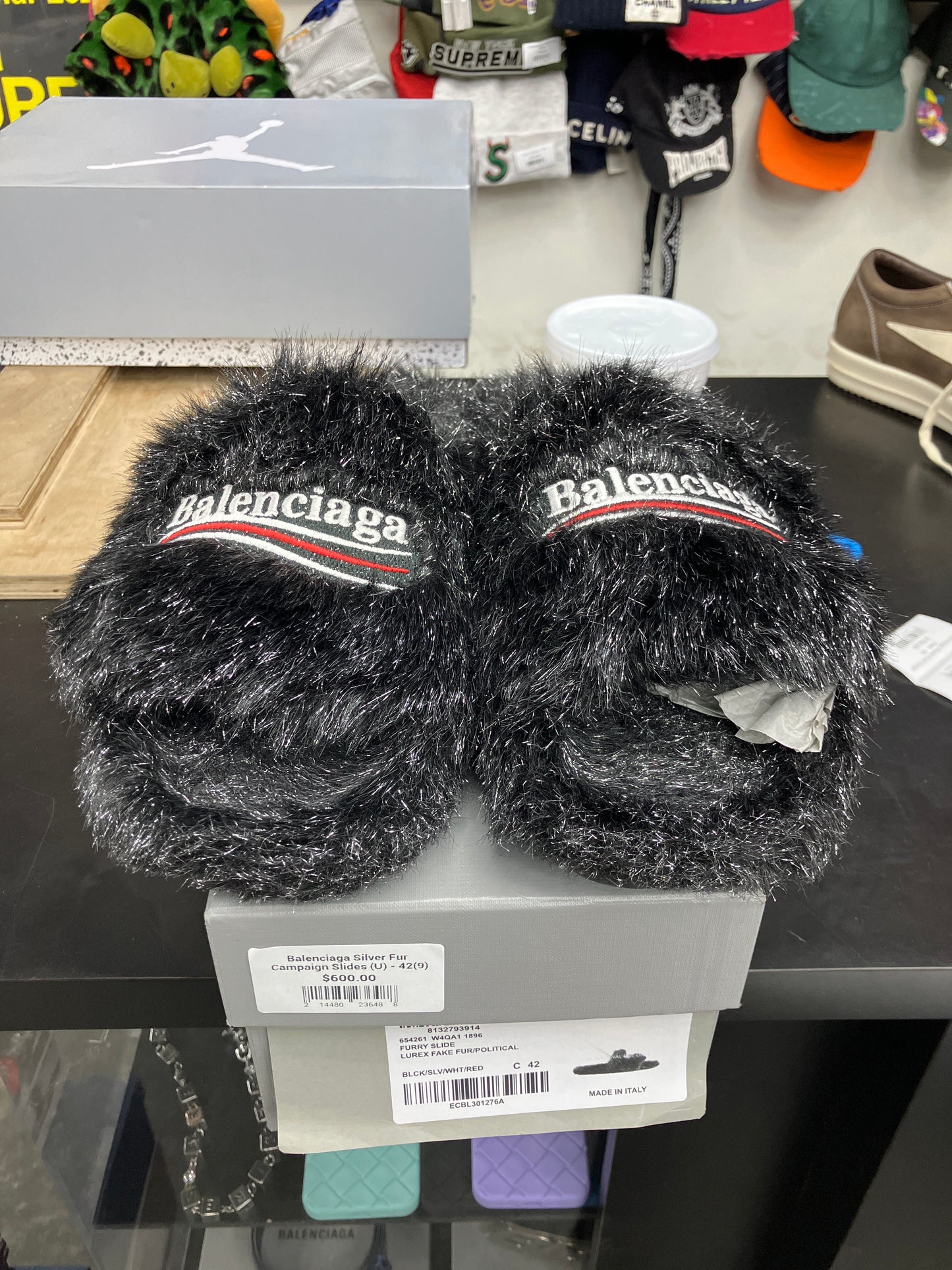 Balenciaga Silver Fur Campaign Slides (U) - 42(9)