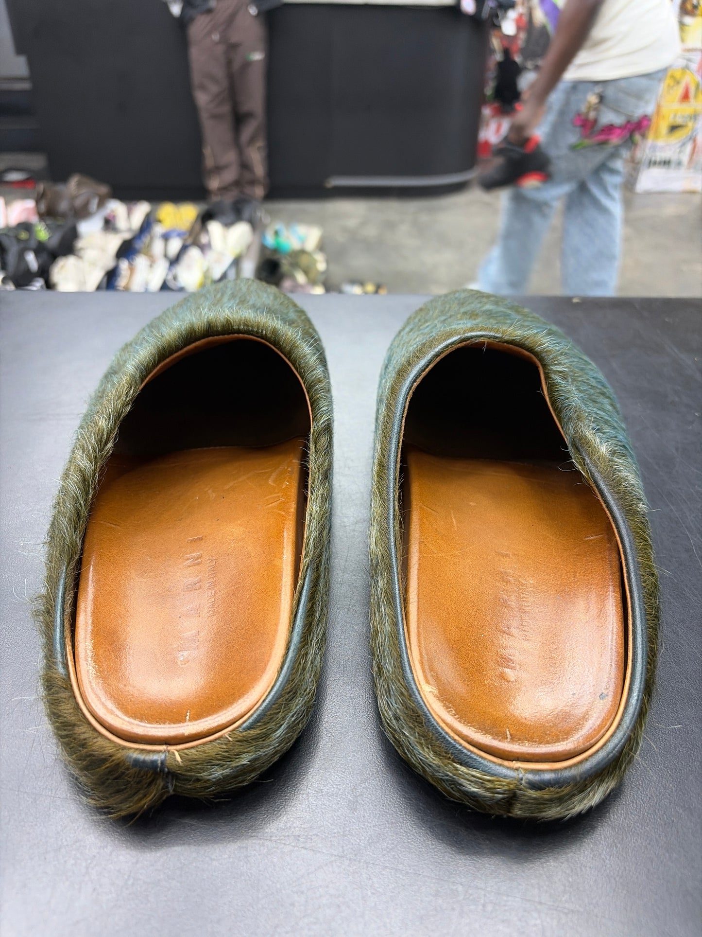 Marni Mule Blue/Green (U) - 44(11) (NB)