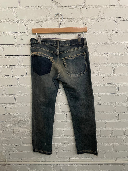 Undercover 68 Yellow Yarn Denim - 2