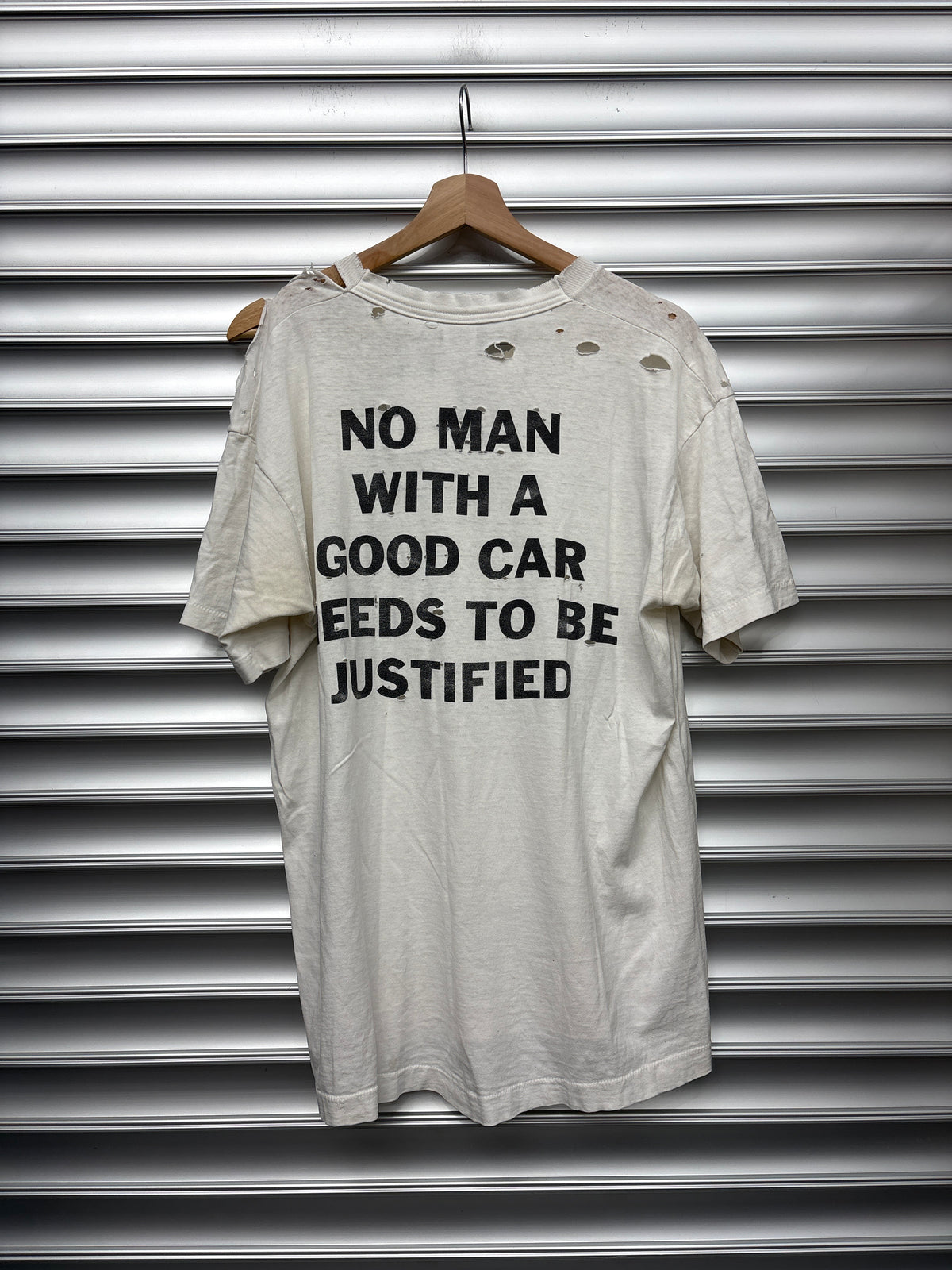 Vintage Jesus Built My Hot Rod Tee - L **