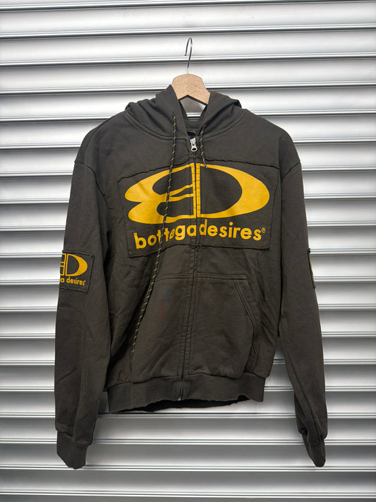 Bottega Desires Olive Zip Up - S