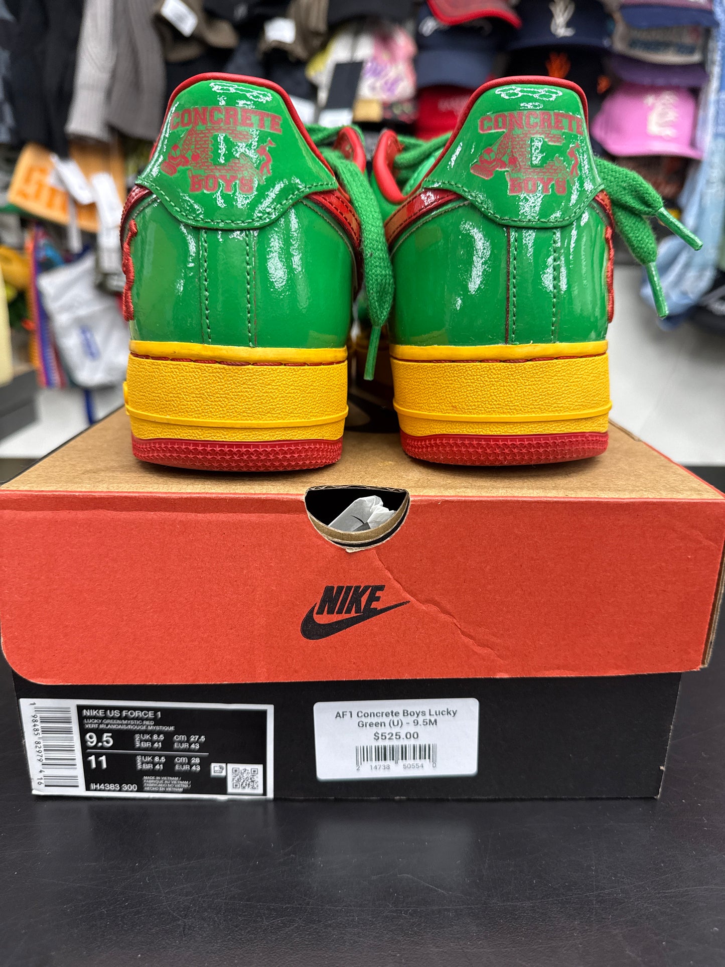 AF1 Concrete Boys Lucky Green (U) - 9.5M