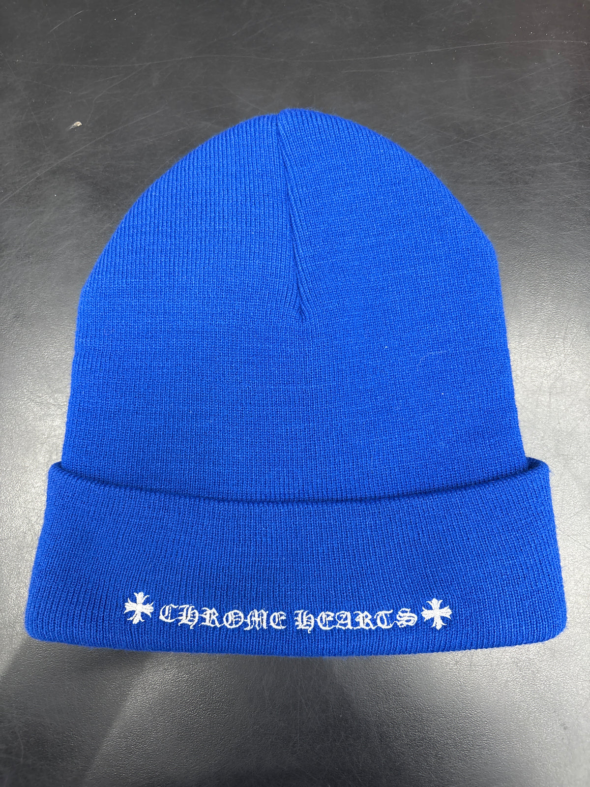 Chrome Hearts Blue CH Beanie**