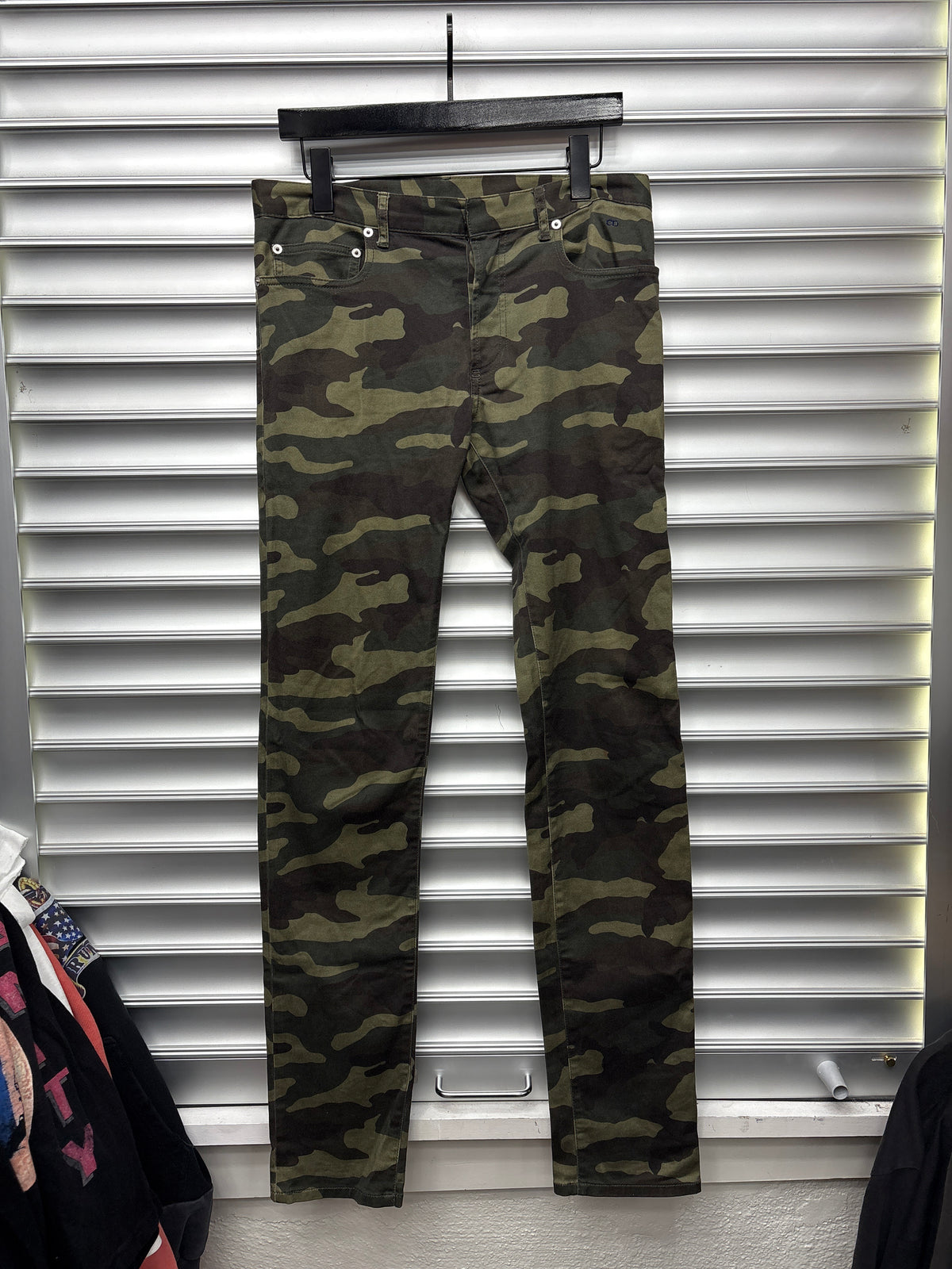 Dior Camo Skinny Denim - 31**