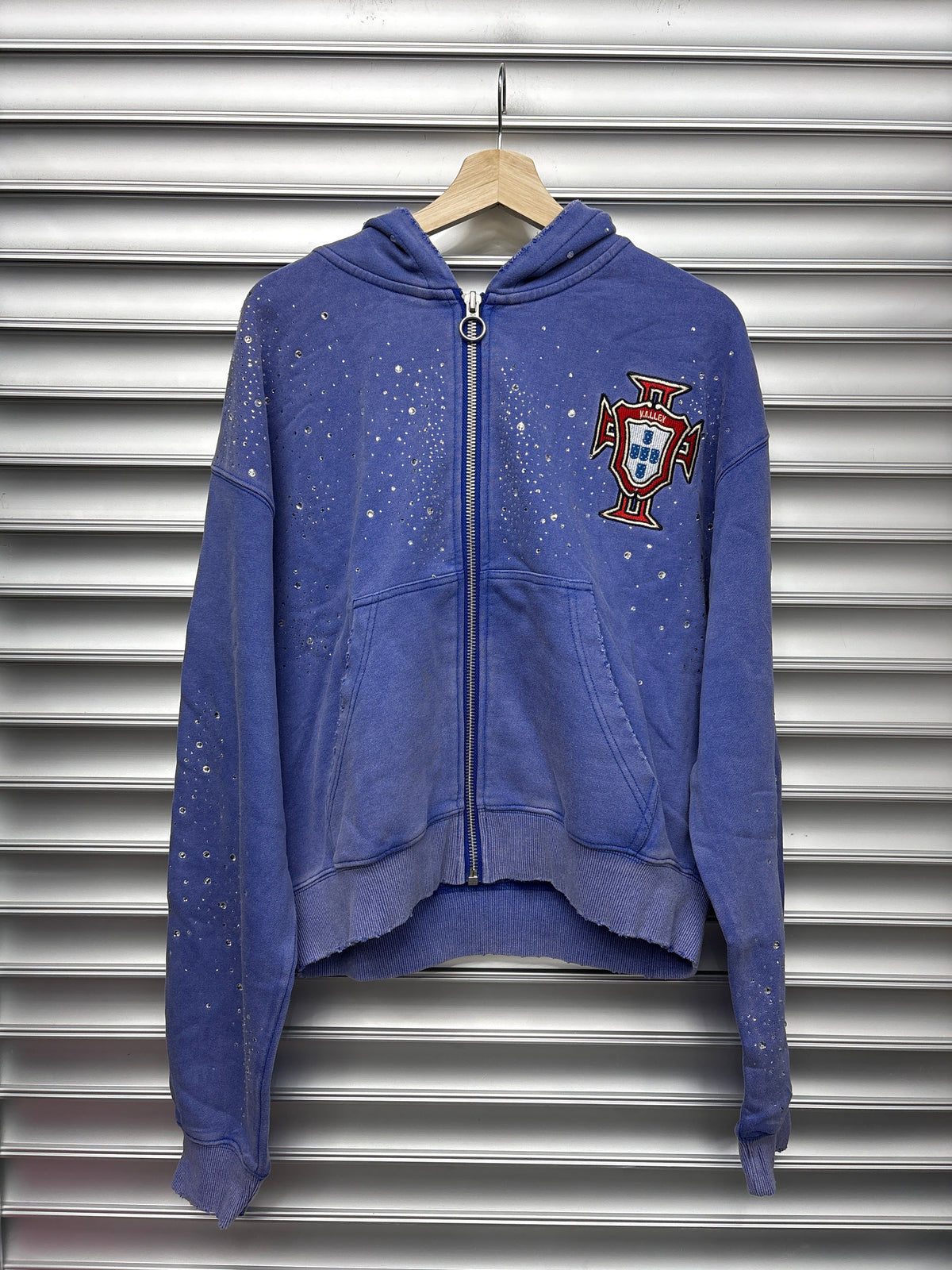 Vale Blue Zip Up - S**