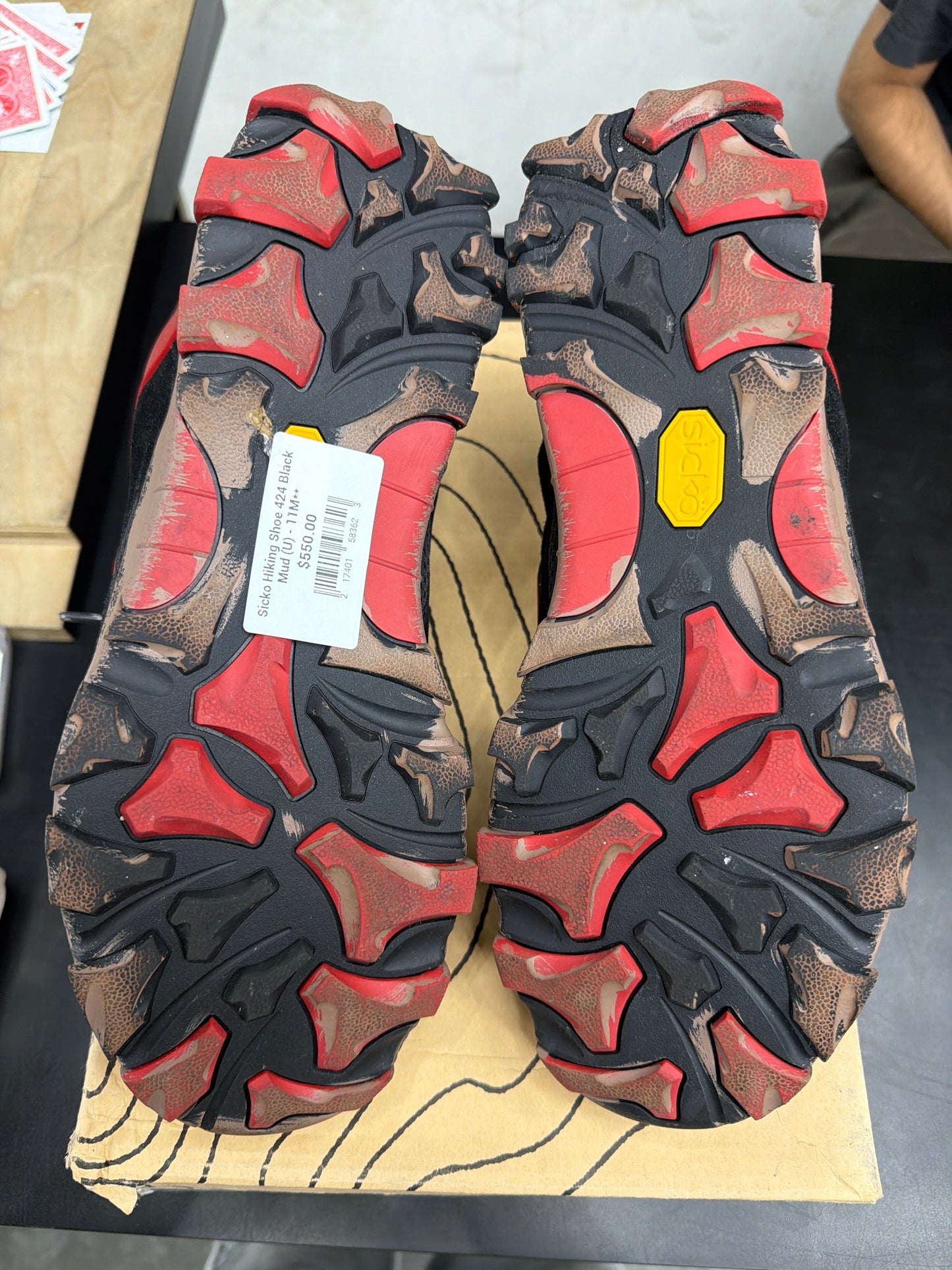 Sicko Hiking Shoe 424 Black Mud (U) - 11M**