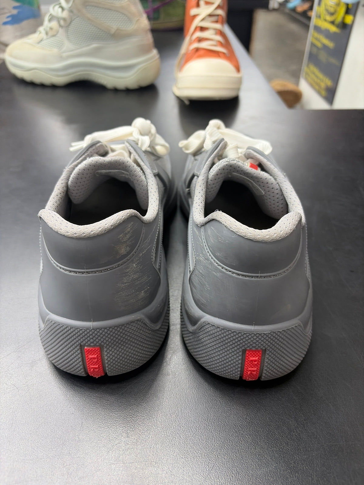 Prada American Cup Grey Rubber (U) - 44(11) (NB)**