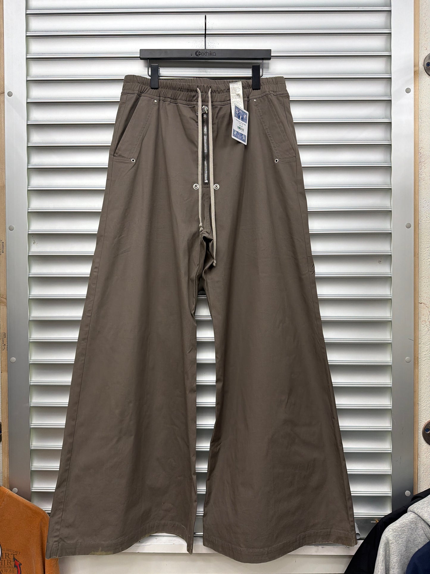 Brown Rick Owens Baggy Pants - 54
