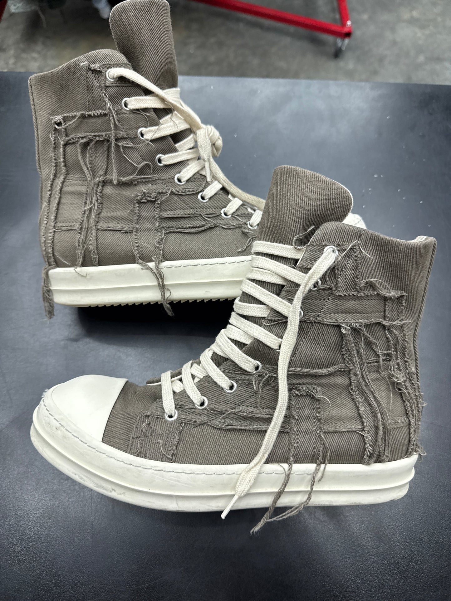 Rick Owen DRKSHDW High Slashed Dust (U) - 41(8) (NB)