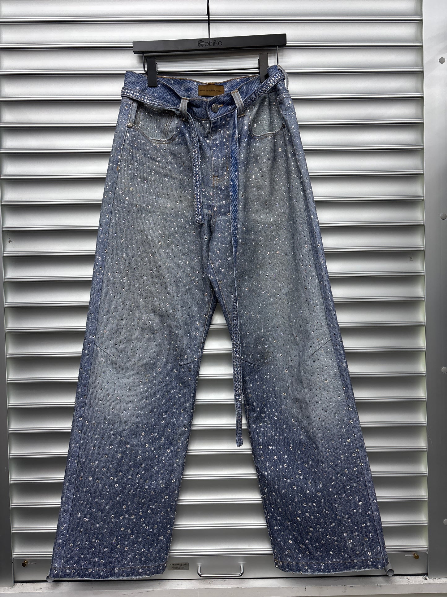 BORC Rhinestone Denim - M