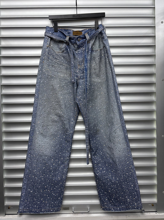 BORC Rhinestone Denim - M