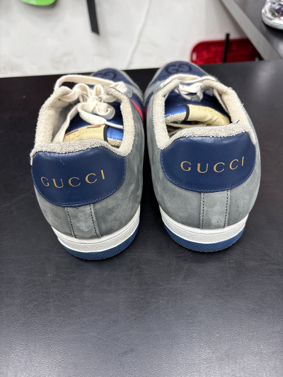Gucci Screener Navy (U) - 44(11) (NB)**