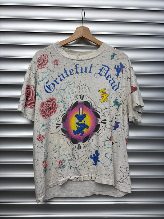 Vintage Grateful Dead Roses Tee - L