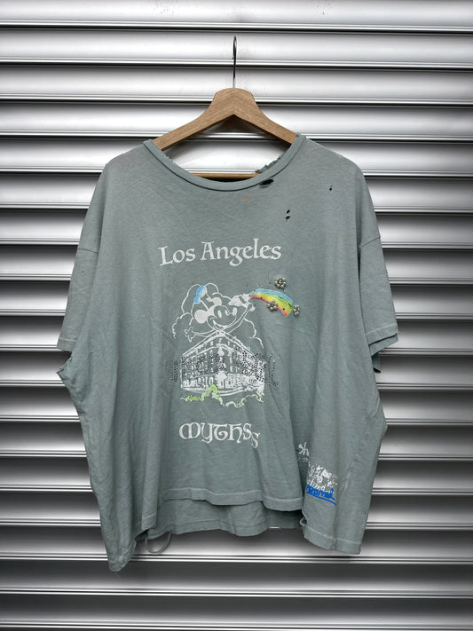 Paly Teal Mythss Tee - M**