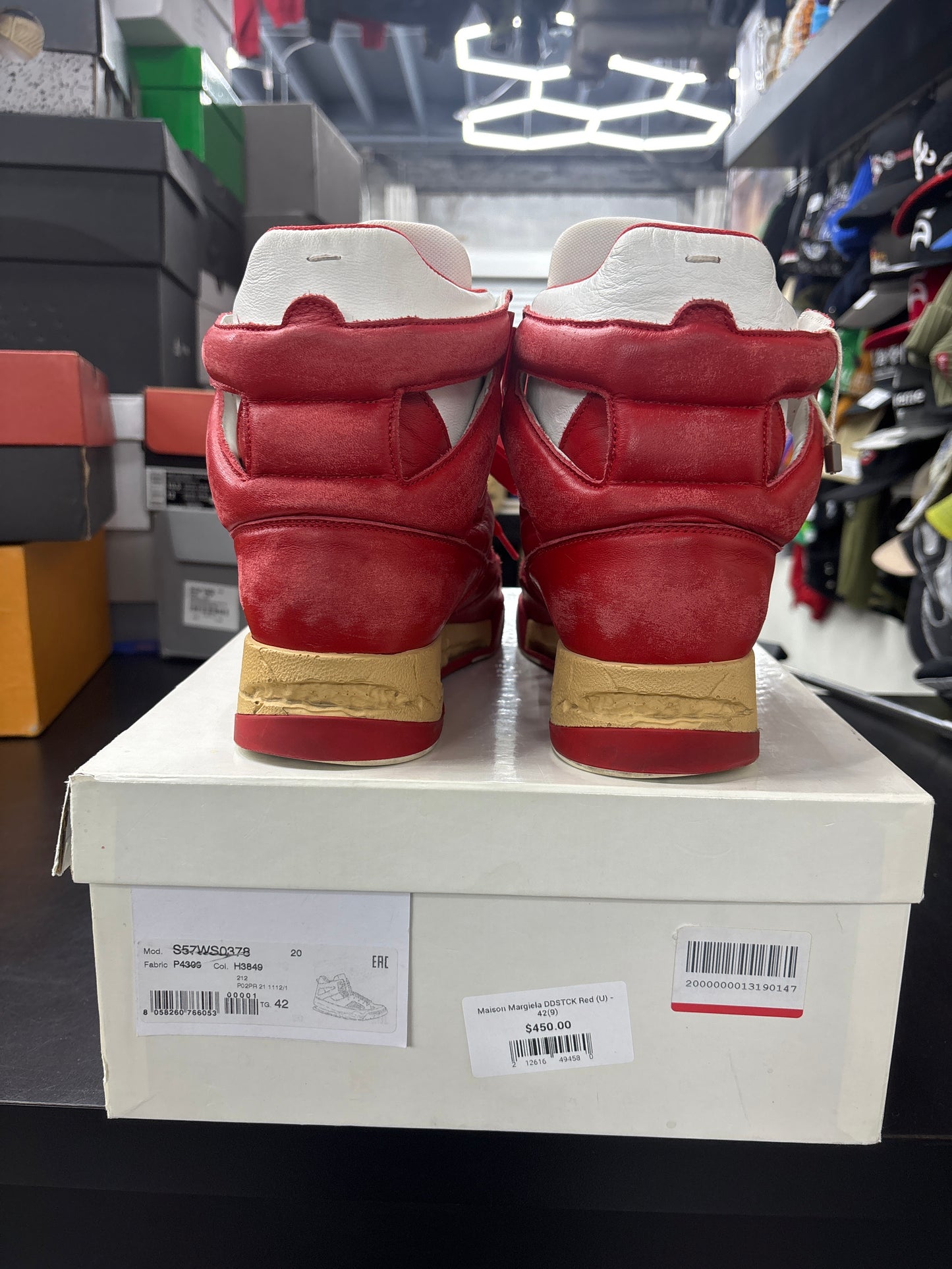 Maison Margiela DDSTCK Red (U) - 42(9)
