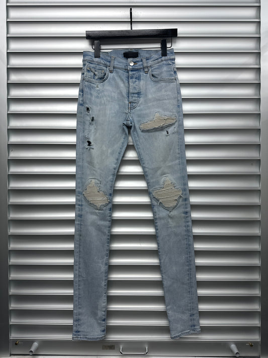 Amiri MX-1 White Denim - 28