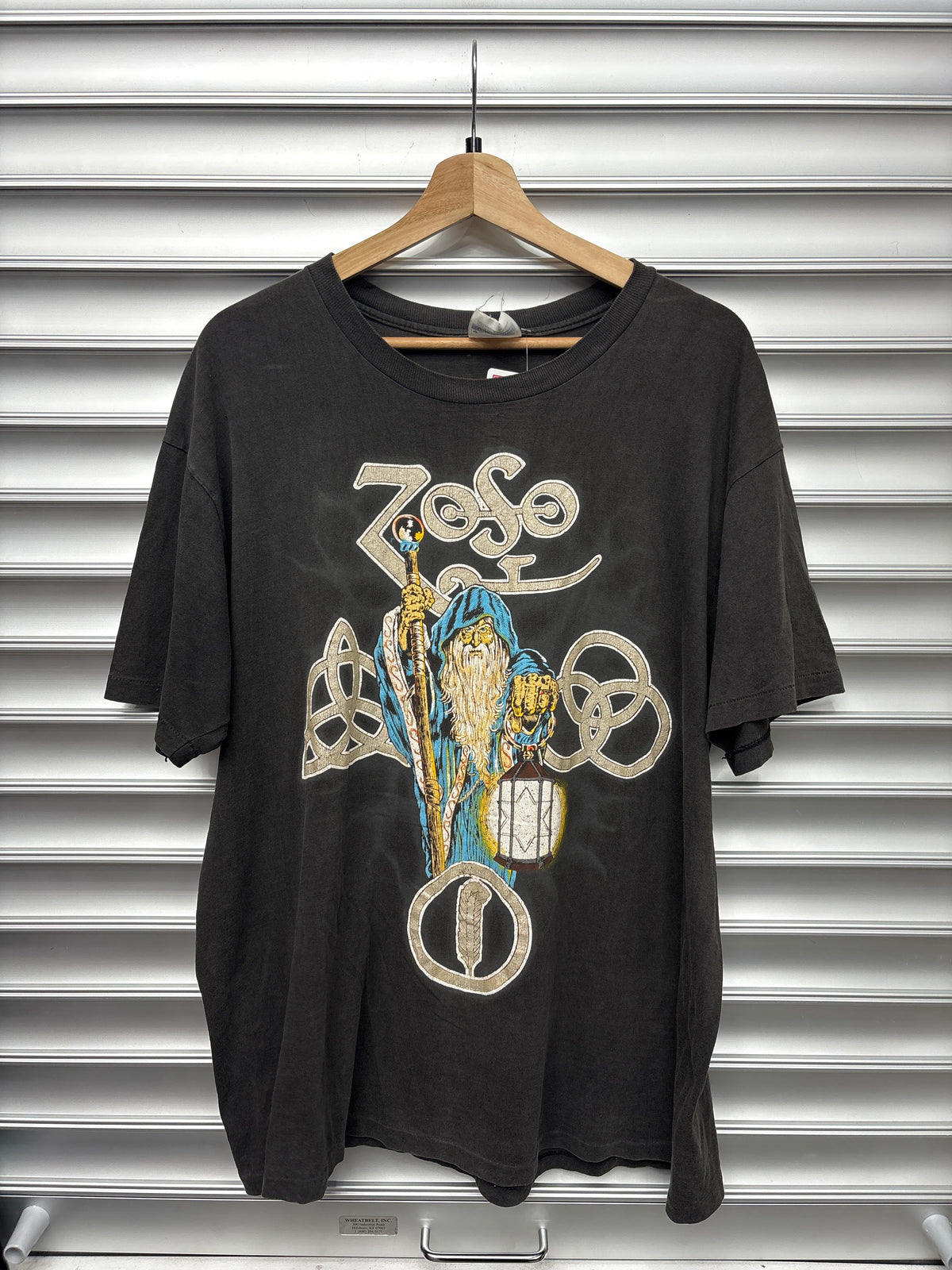 Vintage Led Zeppelin Wizard Tee - XL **