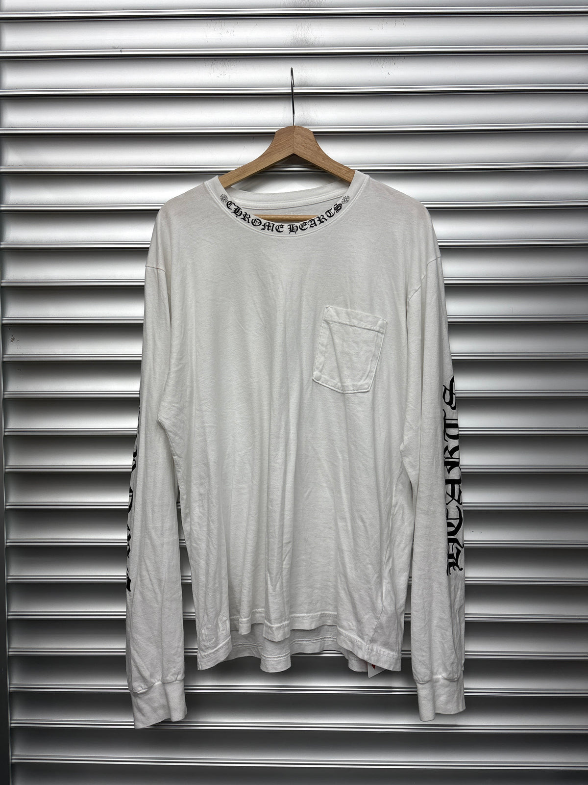 Chrome Hearts White Longsleeve - XL**